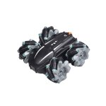 Voiture de cascadeur t�l�command�e 2. 4 ghz 4wd rc, v�hicule a chenilles tout - terrain a rotation rapide, ...