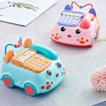 Voiture de dessin anim� pour enfants de plus de 3 ans, t�l�phone, lumi�re sonore, jeu de hamster