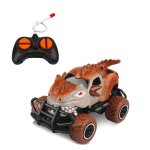 Voiture de dinosaure rc pour enfants de 3 a 7 ans, voiture tlcommande a 4 canaux, cadeaux d'anniversaire, ...