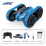 Voiture double face t�l�command�e, camion de cascade l�ger 2. 4g, jouet pour enfants, rotation a grande ...