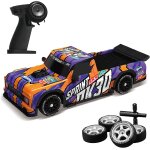 Voiture de drift radiocommande rtr sans balais 1 / 16, 4x4, eclairage rc drifting racing car rapide ...