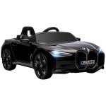 Voiture electrique enfant licence bmw i4 12v 5km / h max. nombreux effets t�l�commande noir