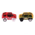 Voiture electronique educative spciale pour piste magique, jouets avec lumires clignotantes, chemin ...