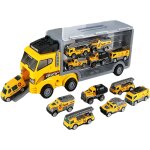 Voiture jouet - camion de pompiers - avec 6 chariots Voiture jouet - camion de pompiers - avec 6 chariots