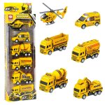 Modèle de voiture jouet camion de pompiers, avion de police, cadeau de noël moulé sous pression, 6 pièces, ... Modèle de voiture jouet camion de pompiers, avion de police, cadeau de noël moulé sous pression, 6 pièces, ...