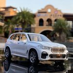 Voiture jouet de collection en mtal pour enfants, modle de voiture de haute simulation, bmw x5 suv ...