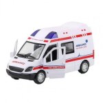 Voiture jouet cr�atif pour enfants, mini simulation, portes ouvertes, effets sonores, abs, ambulance, ...