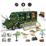 Voiture jouet dinosaure pour enfants, grand vhicule d'ingnierie, modle de vhicule de transport, jouet ...