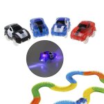 Voiture jouets pour magic track avec 5 lumires clignotantes a led, magic tracks cars jouet de voiture ...
