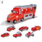 Voiture jouet populaire en plastique camion jouet grande taille rsistant aux chocs transport ingnierie ...