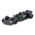 Voiture miniature bburago f1 mercedes amg w14 george russell 63 1 / 43