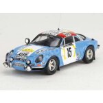 Voiture miniature de collection - alpine a110 east african safari 1974 - trofeu 1 / 43