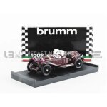 Voiture miniature de collection - brumm 1 / 43 - alfa - romeo 2300 - winner mille miglia 1932 - bordeaux ...