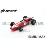 Voiture miniature de collection - spark 1 / 43 - lola t100 - vainqueur eifelrennen f2 1968 - red - sg511 ...