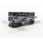 Voiture miniature de collection - spark 1 / 43 - porsche 911 gt3 r - gpx racing the club - black / white ...