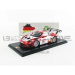 Voiture miniature de collection - spark 1 / 43 - porsche 911 gt3 r - nurburgring 2019 - red / white - ...