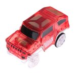 Voiture miniature electronique avec lumires clignotantes, jouet educatif, modle spcial pour piste ...