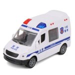 Voiture miniature a inertie educative, camion de pompiers, vhicule d'ambulance, jeu de voiture de police ...