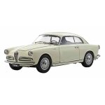 Voiture miniature - kyosho - alfa romeo giuletta sprint coupe 1954 - blanc