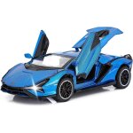 Voitures miniatures lambo sian fkp3 en metal avec son et lumiere, jouet a tirer pour garcons de 3 ans ...