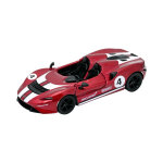 Voiture miniature wdk mclaren elva - 13 cm, r�trofriction, finition m�tallis�e bleu clair - wdk - manufacturer ...