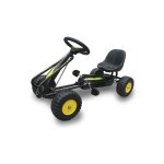 Voiture a pédales go kart pour enfants - noir Voiture a pédales go kart pour enfants - noir