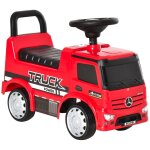 Voiture porteur enfant camion licence mercedes - benz antos 12 - 36 mois coffre effets lumineux sonores ...