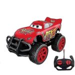 Voiture radiocommande pixar cars 1:24 flash mcqueen, cadeau de nol [hk]