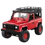 Voiture rc 2. 4g 4wd avec lumi�re led avant 2 barres de toit sur chenilles camion tout - terrain jouet ...