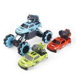 Voiture rc 3 en 1 mod�les de vehicules de camion sur chenilles enfants jouet double batterie