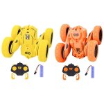 Voiture rc double face 4x4 pour enfants, vhicule electrique lger 1 / 28 ghz, 2. 4 degrs, rotation, ...