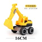 Voiture de simulation classique pour bb, 1 pice, jouet d'ingnierie, pelleteuse, tracteur, camion ...
