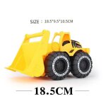 Voiture de simulation pour enfant, jouet classique, ing�nierie, pelleteuse, mod�le bulldozer, tracteur, ...