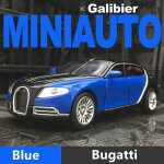 Modle de voiture de sport en alliage, 1:32, bugatti galibier, vhicules miniatures en mtal, simulation ...