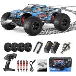 Voiture tlcommande, 4wd 1:10 rc voiture 45 + km / h grande vitesse, double batterie 40min + , 4x4 ...