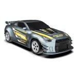 Voiture t�l�command�e 4x4 pour d�rapage rechargeable usb autonomie 60 min argent yonis