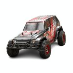 Voiture t�l�command�e 4x4 rapide tout - terrain rouge haute performance rouge yonis