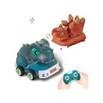 Voiture t�l�command�e dinosaure jouet enfant tout - terrain 2, 4 ghz - effets sonores et lumineux led ...
