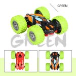 Voiture tlcommande a double face, jouet robot rc, 3d, tlcommande, buggy, chenille, cascade, a piles, ...