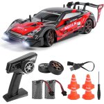 Voiture tlcommande drift 1:16, 4wd, led, 23km / h, cadeau enfants + 6 ans, jonrryin.