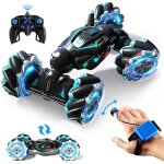 Voiture tlcommande pour enfants, 4wd tout terrain vhicule tlcommand avec lumires et musique, ...