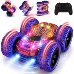 Voiture tlcommande enfant, jouet voiture cascadeuse radiocommand tout terrain rotation  360 avec ...