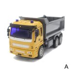 Voiture tlcommande pour enfant, jouet d'ingnierie, camion a benne mobile, grue mixte, chargeur electrique, ...