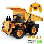 Voiture télécommandée enfant simulation camion benne jaune télécommande 2. 4g yonis Voiture télécommandée enfant simulation camion benne jaune télécommande 2. 4g yonis