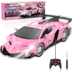 Voiture tlcommande fille, jouet fille 3 4 5 6 7 8 ans, 1 / 18 voiture de course radiocommande tlguide ...