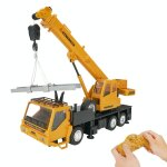 Voiture tlcommande grue 10 - canaux avec batterie rechargeable et sons yonis