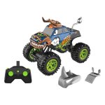 Voiture t�l�command�e mega beast monster truck avec accessoires silverlit