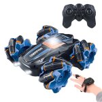 Voiture t�l�command�e stunt drift 360 avec lumi�res et t�l�commande 2. 4g yonis