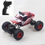 Voiture t�l�command�e tout - terrain 4x4 pour enfants puissante et facile a conduire rouge yonis