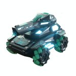 Voiture t�l�command�e tout - terrain avec bombe a eau et contr�le gestuel 2. 4g bleu yonis